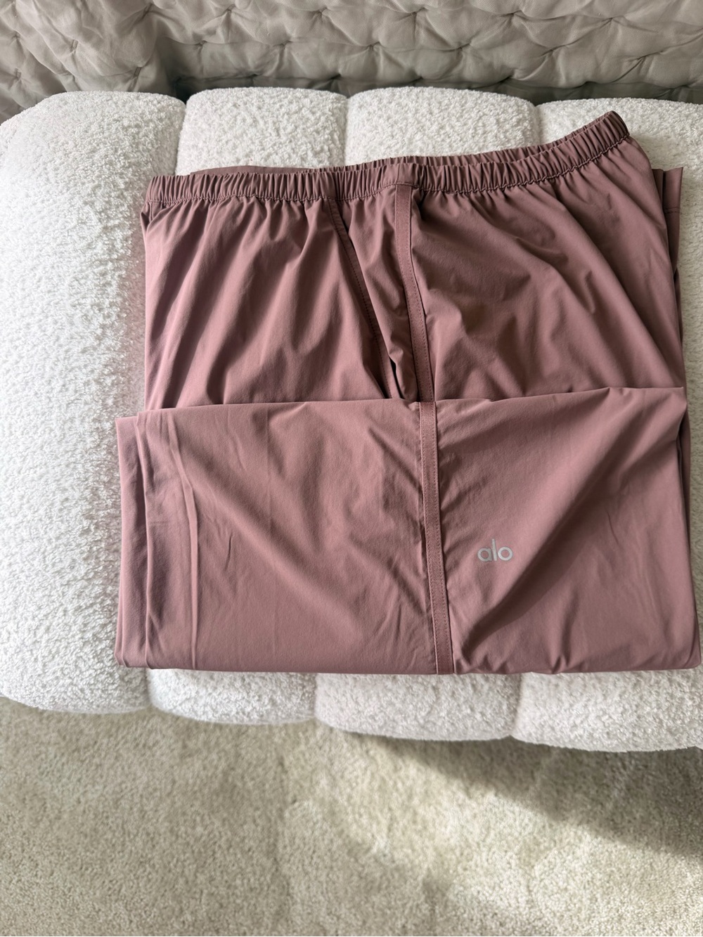ALO Yoga women Joggers — Dusty Mauve